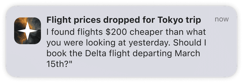 Flight notification